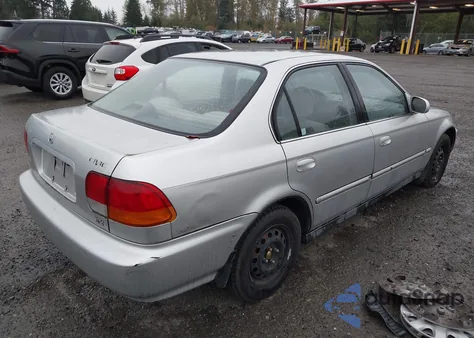 1996 Honda Civic Ex from USA, damaged, VIN 2HGEJ8640TH523659